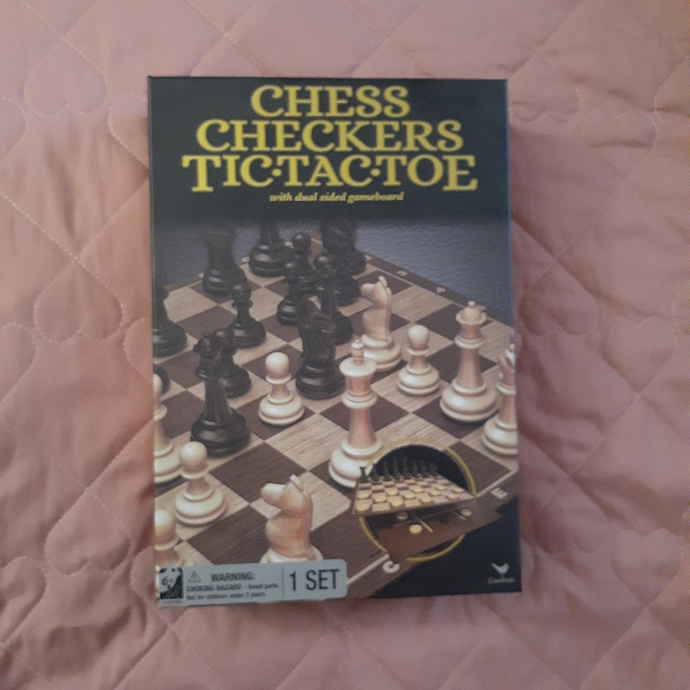 *NIB* 3-IN-1 Board Games